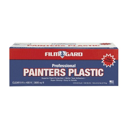 BERRY PLASTICS 626260 9 x 400 ft. Dropcloth High Density Painters Plastic 1108893